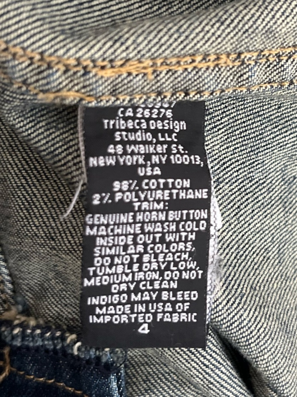 Nili Lotan Women's Denim Blazer Jacket - Blue Sz 4 - Picture 7 of 7